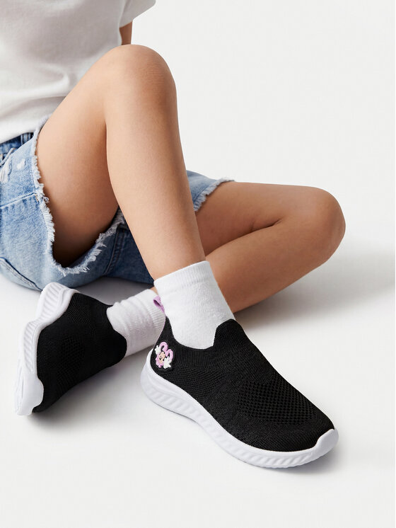 Mickey&Friends Mickey&Friends Sneakersy CEO-CP91-AW25-107DSTC Čierna