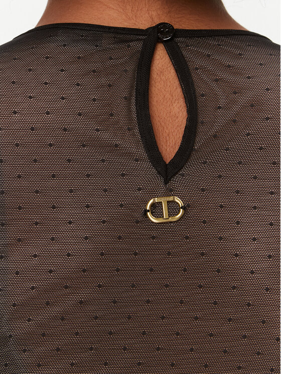 TWINSET TWINSET Bodi 232TT2480 Črna Slim Fit