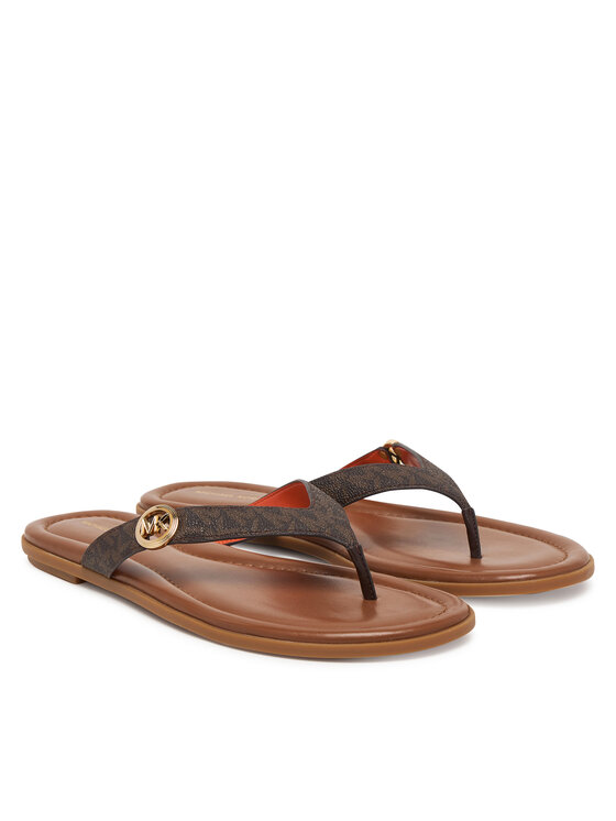 MICHAEL Michael Kors MICHAEL Michael Kors Čības uz pirksta Ering Thong 40S6ERFS1B Brūns