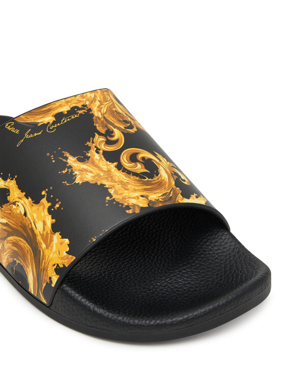 Versace Jeans Couture Versace Jeans Couture Klapki 80YA3SQ4 ZS365 G89 Czarny