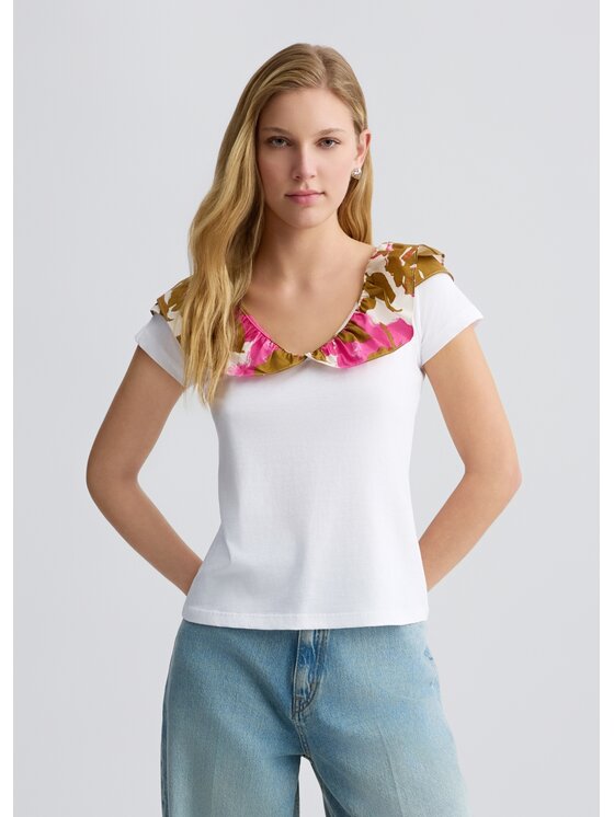 T-Shirt, rozmiar S, Różowe, WA5364J6308M9537