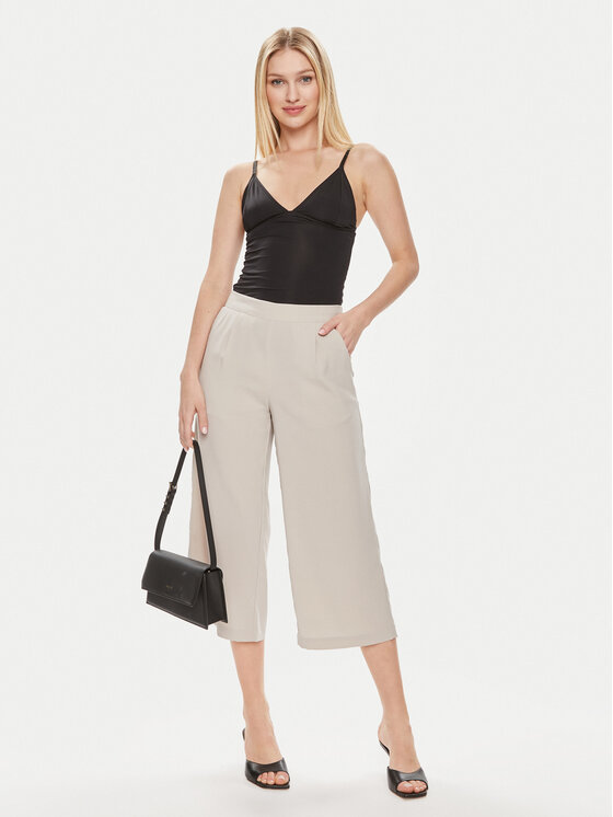 Vero Moda Vero Moda Kulot Coco 10289453 Écru Loose Fit