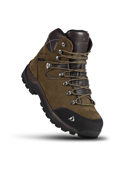 Trekkingi Bergson, Rozmiar 45, Brązowe, LHOTSE Mid STX