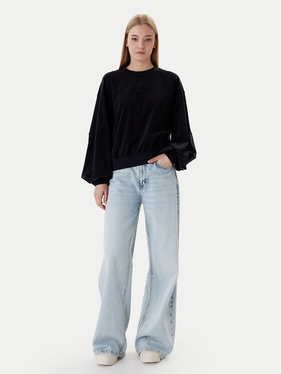 Guess Guess Sweatshirt W6RQ13 KD332 Schwarz Regular Fit