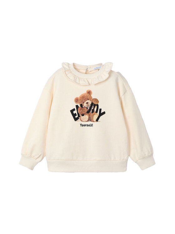 Mayoral Mayoral Sweatshirt 4430 Écru Regular Fit
