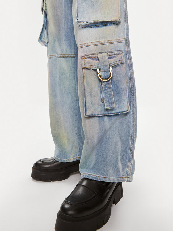 PINKO Pinko Jeans hlače Accesa 103246 A1PI Pisana Relaxed Fit
