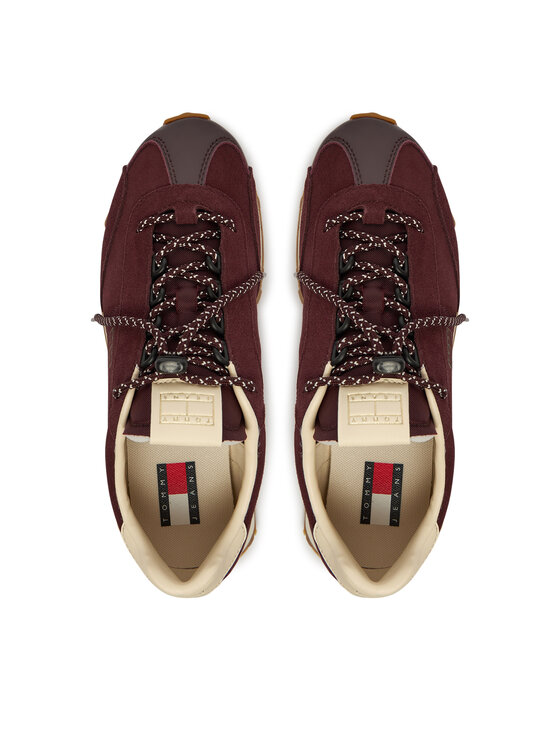 Tommy Jeans Tommy Jeans Sneakers Tjw Retro Archive Runner Suede EN0EN03125 Vișiniu