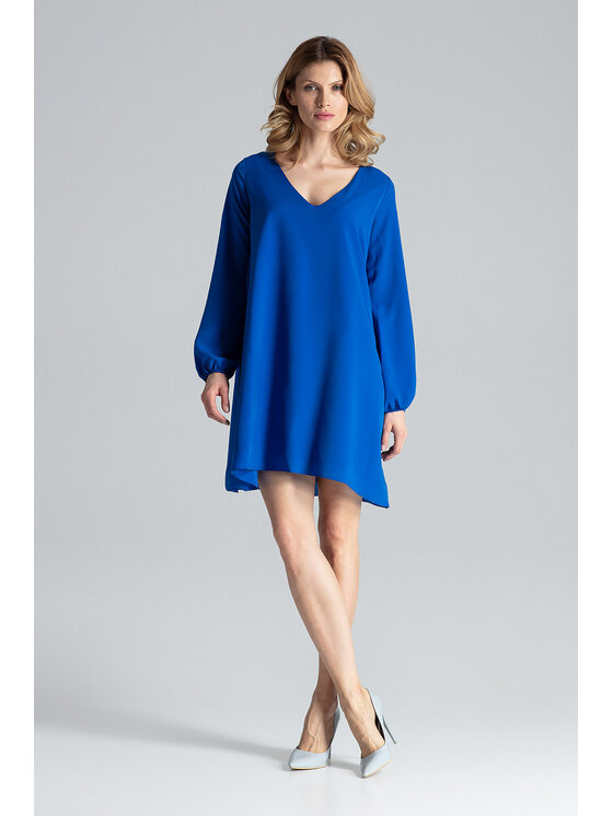FIGL FIGL Šaty M566 Modrá Regular Fit
