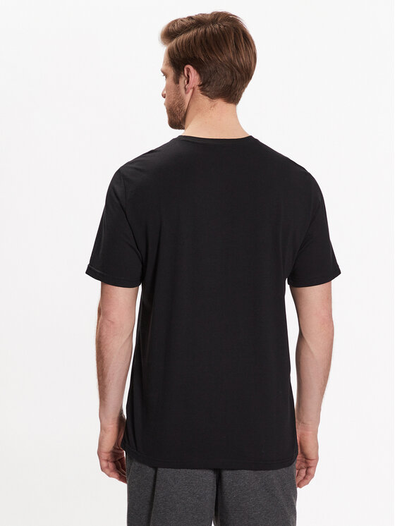 Skechers Skechers T-Shirt Latitude MTS368 Czarny Regular Fit