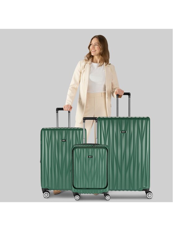 Bric's Bric's Komplet walizek 322188 Zielony