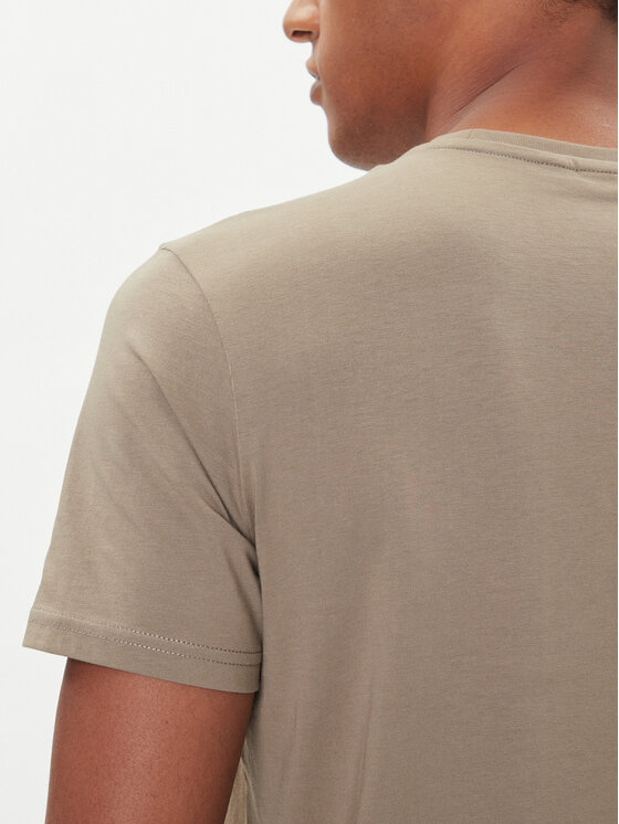 Napapijri Napapijri Тишърт Salis NP0A4H8D Бежов Regular Fit