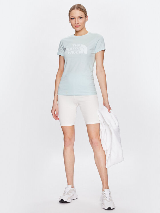 The North Face The North Face T-shirt Easy NF0A4T1Q Plava Regular Fit