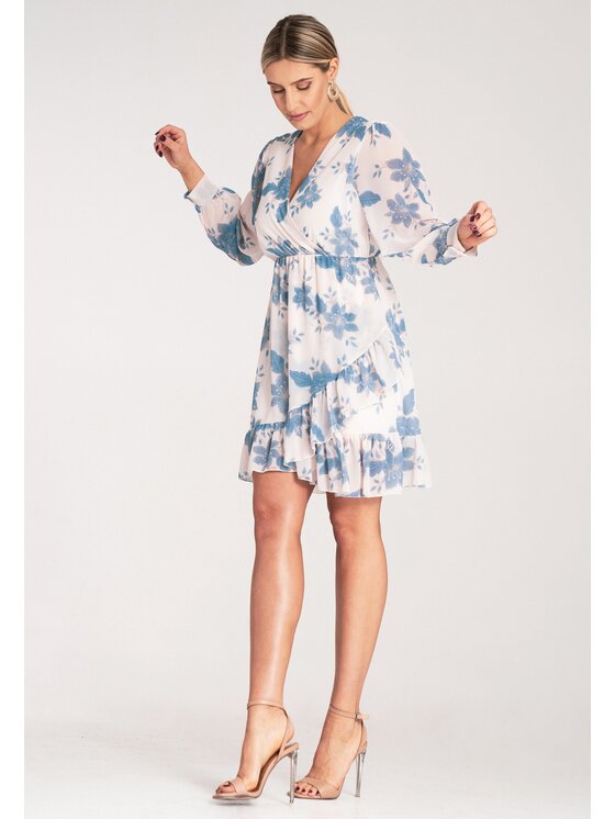FIGL FIGL Abito da cocktail M1162 Blu Flared Fit