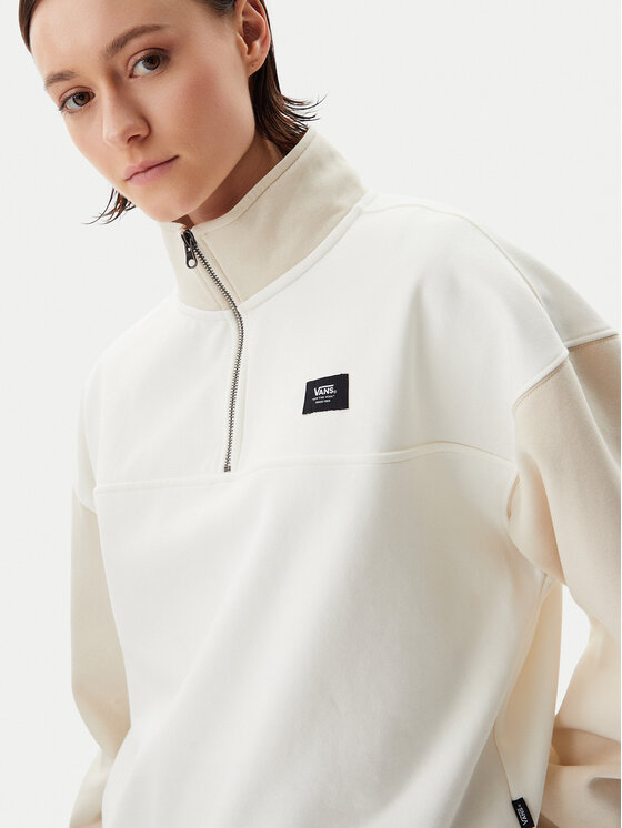 Vans Vans Sweatshirt VN000H2AD0D1 Beige Relaxed Fit