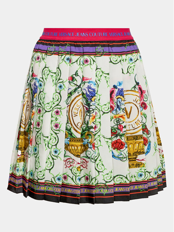 Versace Jeans Couture Versace Jeans Couture Gonna plissettata 74HAE813 Multicolore Regular Fit
