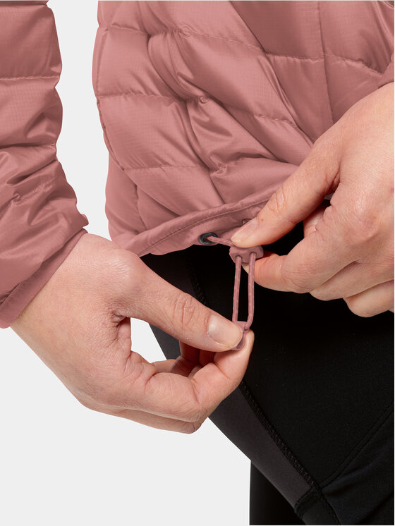 Jack Wolfskin Jack Wolfskin Puhovka Passamani Down Hoody 1207101 Roza Regular Fit