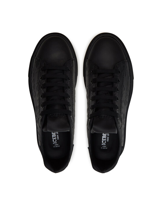 Iceberg Iceberg Sneakersy Bozema ID2112 Černá