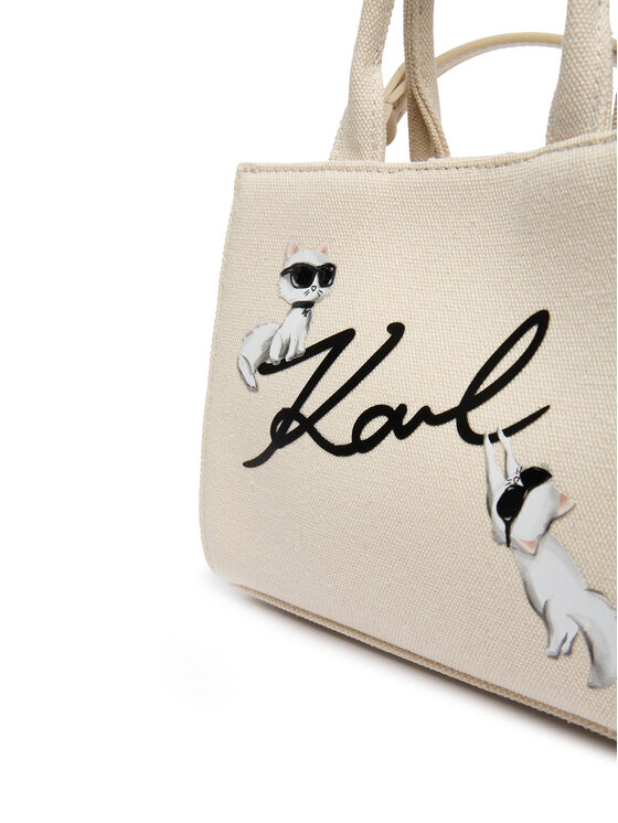 KARL LAGERFELD KARL LAGERFELD Kabelka B1W50094 Béžová