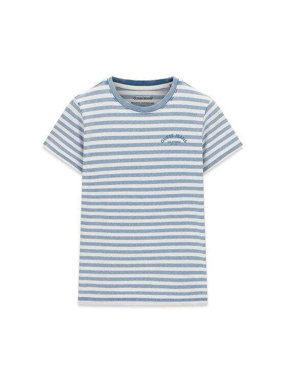 Guess Jeans Guess Jeans T-Shirt 183181 Niebieski Classic Fit