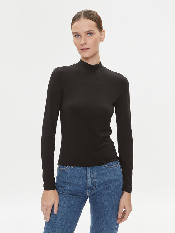 Calvin Klein Rolák K20K206067 Čierna Slim Fit