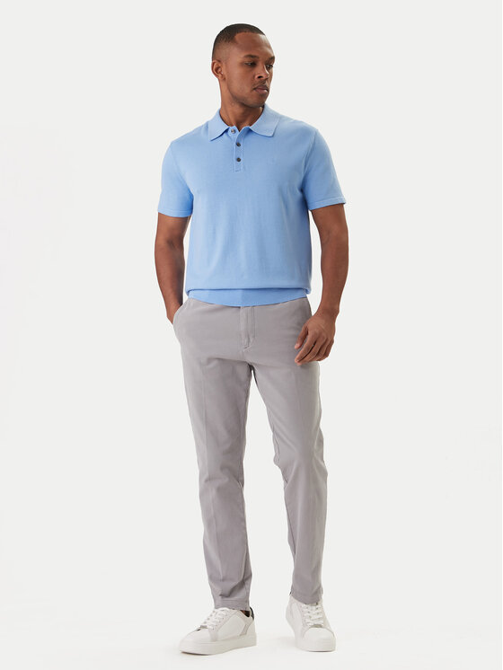 Calvin Klein Calvin Klein Pólóing Supima LV04LC326G Kék Regular Fit