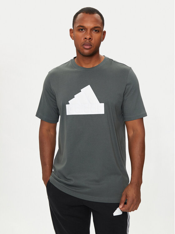 adidas Tricou Future Icons Badge of Sport IZ1623 Verde Regular Fit