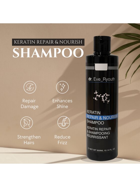 dr. Eve Ryouth dr. Eve Ryouth Szampon Keratin Repair & Nourish Szampon do włosów