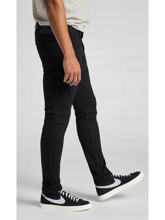 Lee Lee Jeansy Malone Czarny Skinny Fit