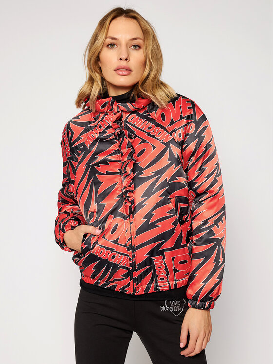 LOVE MOSCHINO LOVE MOSCHINO Télikabát WH75600T 041A Piros Regular Fit