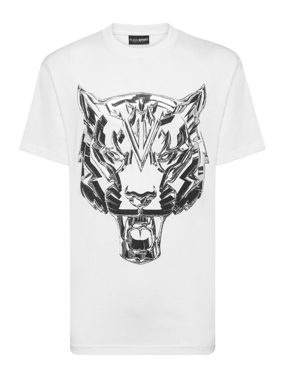 Plein Sport Plein Sport T-Shirt 953 Biały Regular Fit