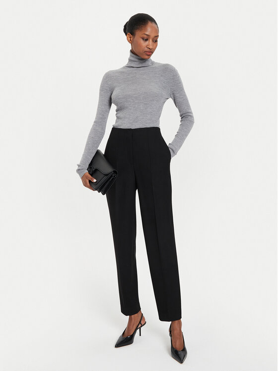 BOSS Boss Chino hlače Tetisa 50518802 Črna Relaxed Fit
