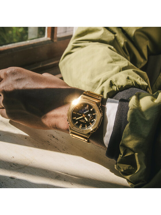 Casio Casio Hodinky GM-2100YMG-9AER Zlatá