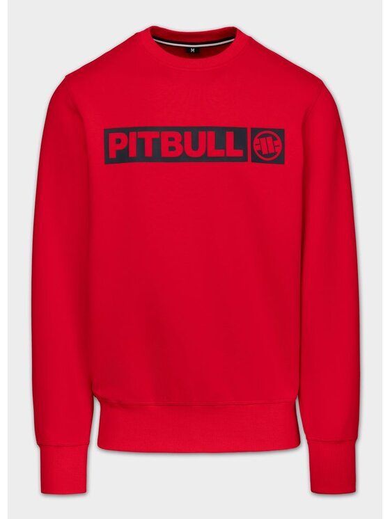 PITBULL PITBULL Bluza CHARGER Czerwony Regular Fit