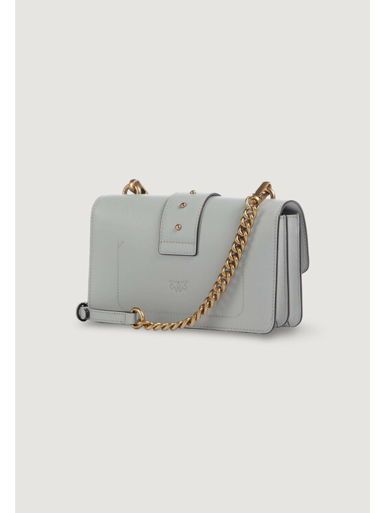 PINKO PINKO Τσάντα LOVE ONE MINI Γκρι
