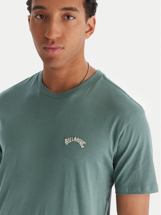Billabong Billabong T-krekls Arch Crew SS EBYKT00100 Zaļš Regular Fit