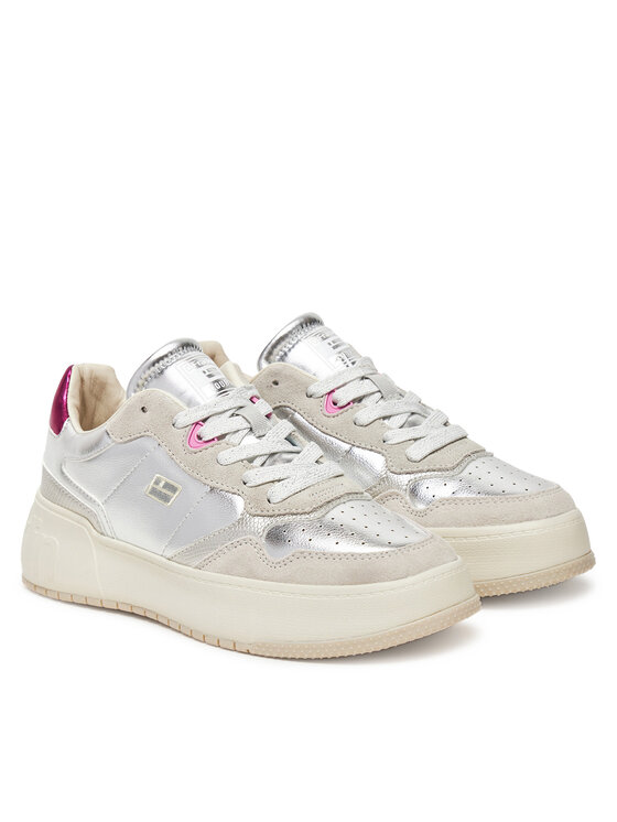 D.Franklin D.Franklin Sneakersy DFSH321095 Srebrny