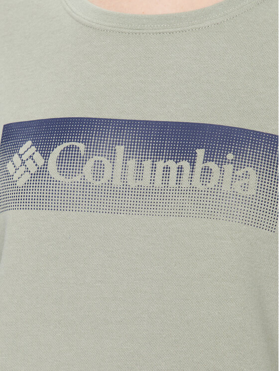 Columbia Columbia Bluză Logo™ II 2032891 Verde Regular Fit