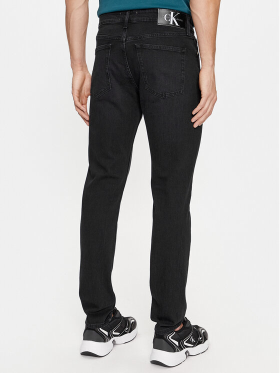 Calvin Klein Jeans Calvin Klein Jeans Jeans hlače J30J323689 Črna Tapered Fit