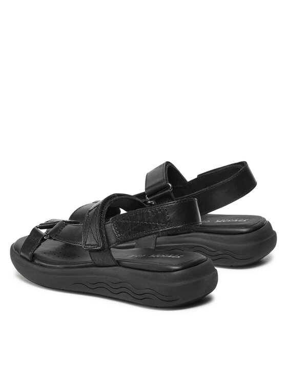 Geox Geox Sandali D Spherica Ec5w A D25ADA 00043 C9999 Črna