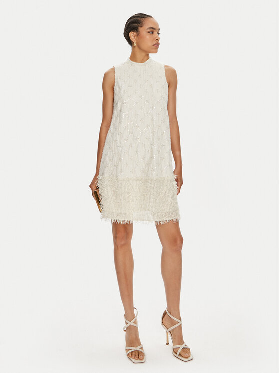 Bruuns Bazaar Bruuns Bazaar Rochie cocktail Narina BBW3961 Écru Regular Fit