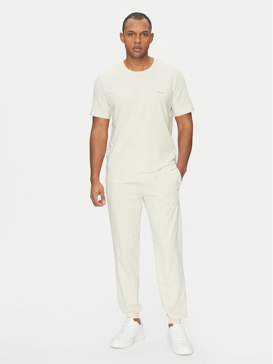 BOSS BOSS T-Shirt Mix&Match 50515312 Biały Regular Fit