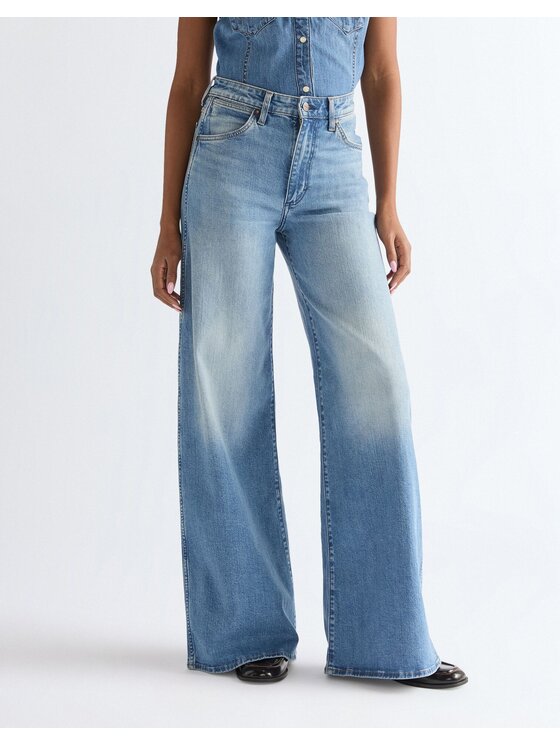 Wrangler Wrangler Jeansy CANYON Niebieski Loose Fit
