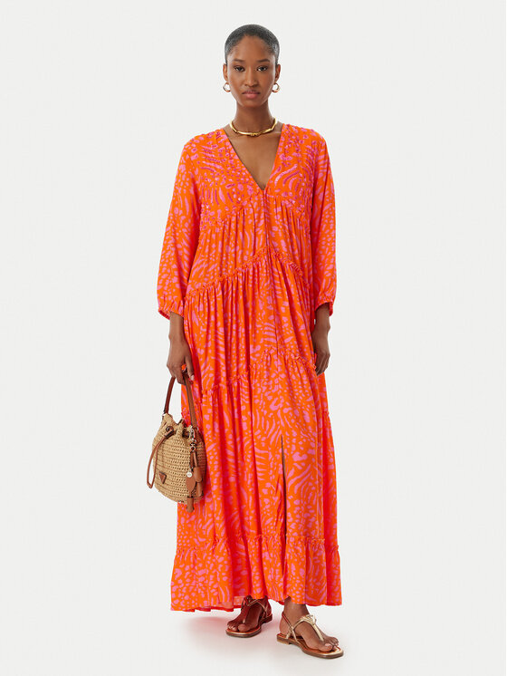 LOLA CASADEMUNT LOLA CASADEMUNT Nyári ruha LS2616079 Narancssárga Relaxed Fit