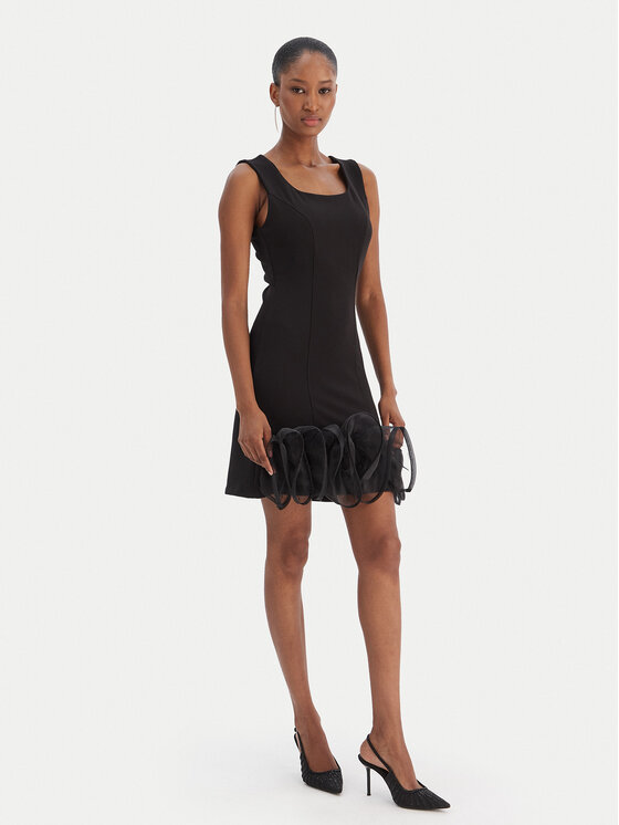 Rinascimento Rinascimento Coctailkleid CFC0126628003 Schwarz Slim Fit