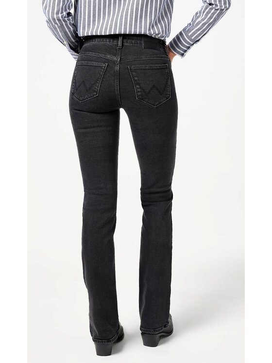 Wrangler Wrangler Jeansy Bootcut 625 Czarny Bootcut Fit