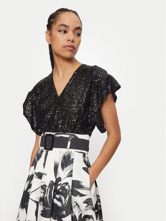 Rinascimento Rinascimento Abendkleid CFC0120284003 Bunt Regular Fit
