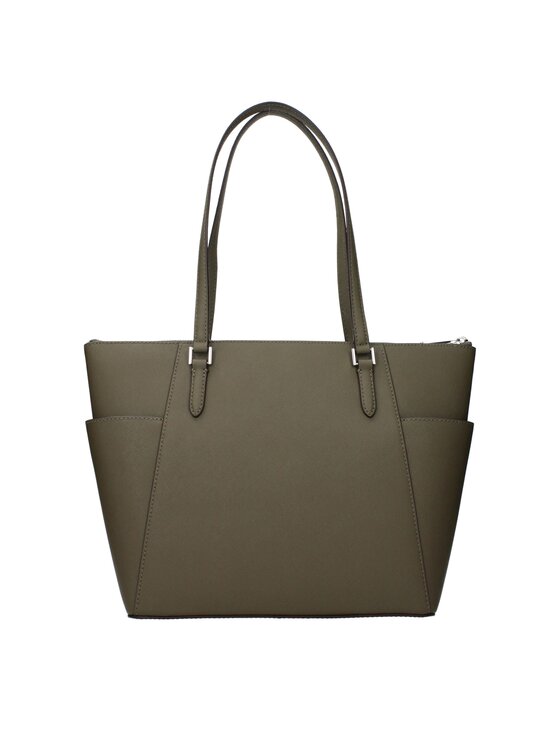 Michael Kors Michael Kors Torebka Green Leather Shoulder Zielony