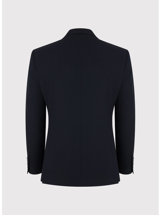 Pako Lorente Pako Lorente Garnitur P000B-4X-008 Granatowy Super Slim Fit