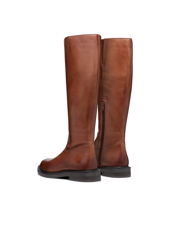 Geox Geox Oficerki D Serilda D46WYA 00043 C6002 Brązowy