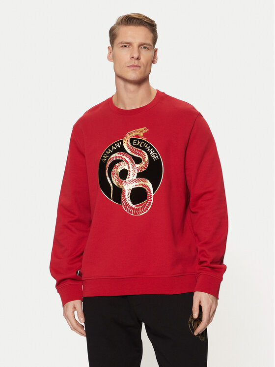 Armani Exchange Armani Exchange Sweatshirt XM000216 AF10830 U5075 Rot Regular Fit